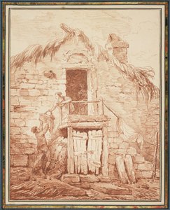 A Stone Cottage, c.1774 by Hubert Robert